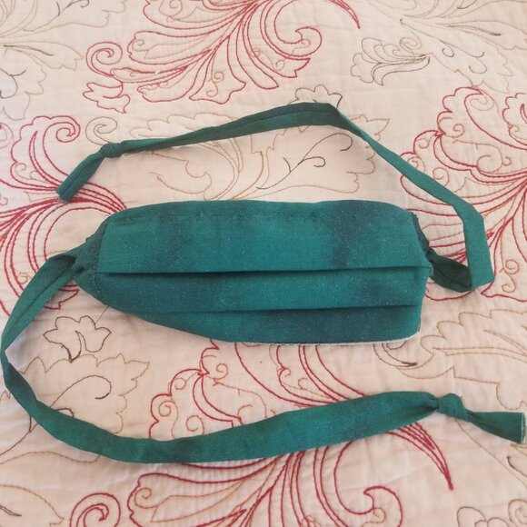 Kid Size Mask w/ Silver & Copper Filters- Green Sp - Picture 4 of 7